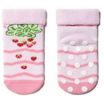 Шкарпетки дитячі CK SOF-TIKI (проти ковзання, з відворотом) 7С-62СП, р.12, 472 світло-рожевий Conte 7С-62СП, 12