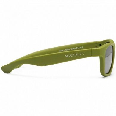 Сонцезахисні окуляри Koolsun Wave кольору хакі 1 та KS-WAOB001