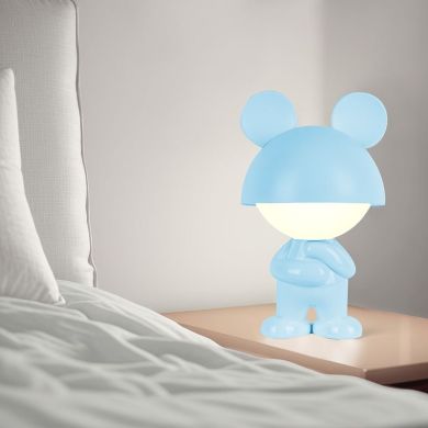 Світильник-нічник LED з акумулятором Dreamy Mouse, блакитний Kite K25-315-2-3