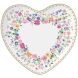 Тарілка у формі серця 20x19см MON AMOUR POZZI MILANO 1480MAMO