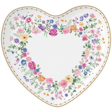 Тарілка у формі серця 20x19см MON AMOUR POZZI MILANO 1480MAMO