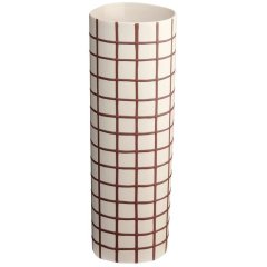 Ваза, бордовые квадраты, ASA Selection 8 x 25 60073622