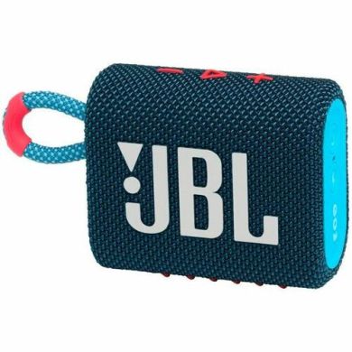 Акустична портативна система JBL GO 3 Blue and Pink JBLGO3BLUP