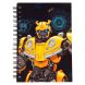 Блокнот на спіралі з фігурною вирубкою Kite Transformers BumbleBee Movie, А6, 80 аркушів, клітинка, TF19-229