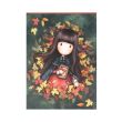 Блокнот Santoro Autumn Leaves в линию с отрывными листами 910GJ04