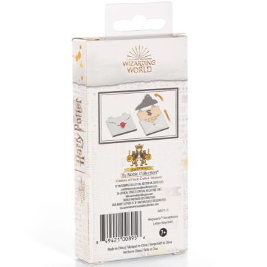 Брелок із листом про прийняття до HOGWARTS, Гаррі Поттер Noble collection NN7113