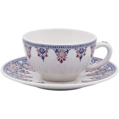 Чашка для завтрака с блюдцем Rouen Gold 260 мл - &Oslash; 18 см GIEN 18562PTA01