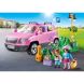 Автомобиль Playmobil City Life Series семейный с парковочным отсеком розовый 9404
