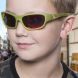 Дитячі сонцезахисні окуляри кольору хакі серії Sport (розмір: 3 та ) Koolsun KS-SPOLBR003