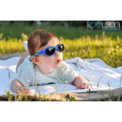 Дитячі сонцезахисні окуляри зелені серії Flex 0 та Koolsun KS-FLRS000