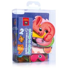 Игра развивающая магнитная. Чудо-математика. Цифры и фигуры. Vladi Toys VT5411-19