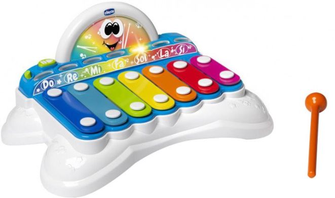 Игрушка музыкальная Chicco Flashy the Xylophone 09819.10, Разноцветный