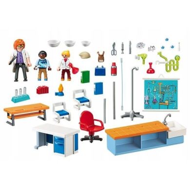 Игровой набор Playmobil Кабинет химии + 9456