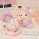 Ігровий набір Sylvanian Families Шоколадні кроленята з колискою 5806