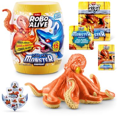 Интерактивный игровой набор ROBO ALIVE S1 Глубоководный сюрприз. ОСЬМИНОГ 71155B