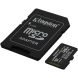 Карта памяти Kingston microSD 128GB C10 UHS-I A1 V10 R150MB/s + SD SDCS3/128GB