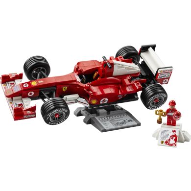Конструктор Ferrari F2004 и Michael Schumacher LEGO Icons 11375