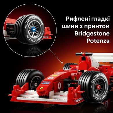 Конструктор Ferrari F2004 и Michael Schumacher LEGO Icons 11375