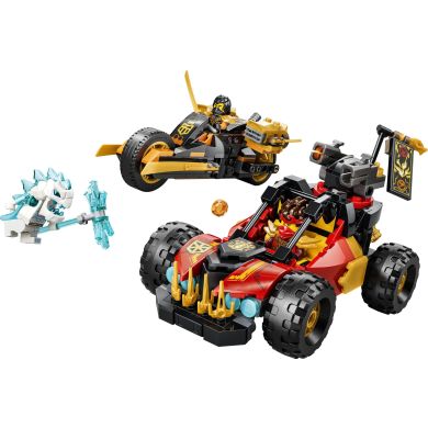 Конструктор Комбинированные транспортные средства Кая и Коула Lego Ninjago 71864