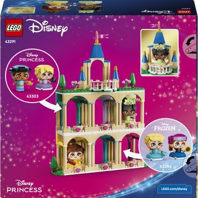 Конструктор LEGO Disney Princess Минипринцессы Бель и Тиана с замком 43291