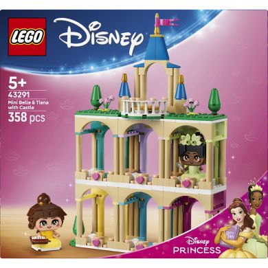 Конструктор LEGO Disney Princess Минипринцессы Бель и Тиана с замком 43291