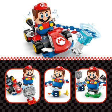 Конструктор Mario Kart &ndash; Interactive LEGO&reg; Mario та Standard Kart LEGO Super Mario 72043