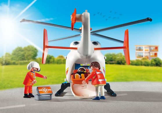 Конструктор Playmobil City Life Вертоліт швидкої допомоги 6686