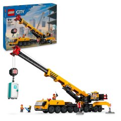 Конструктор Жовтий пересувний будівельний кран LEGO City 60409