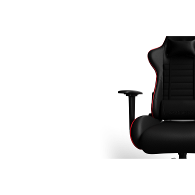 Кресло игровое GamePro Rush Black-Red GC-575