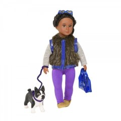 Лялька Lori Ілісса з тер'єром Індіана, 15 см LO31016Z