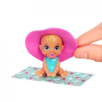 Лялька-пупс Кольорове перевтілення Barbie, серія Літні та сонячні в асортименті Barbie Hot Toys GTT12