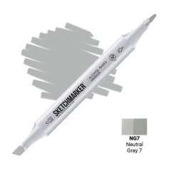 Маркер Sketchmarker, колір нейтральний сірий 7 SM-NG07