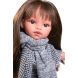 Модна лялька ЕМЕЛІ у сірому теплому вбранні 33 см, Antonio Juan (Антоніо Хуан) 25300