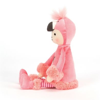 М'яка іграшка Веселий фламінго Flapper Jellycat (Джеллі кет) PER6FF