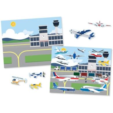Набор многоразовых наклейок Транспорт Melissa & Doug SM93209/6812