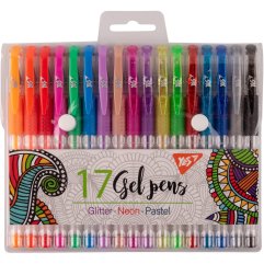 Набор гелевых ручек YES 17 шт. 420434