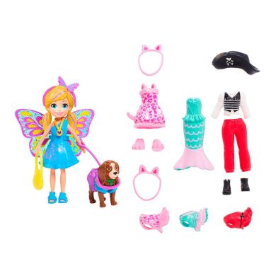 Набор Polly pocket Маленькая модница с питомцем GDM15