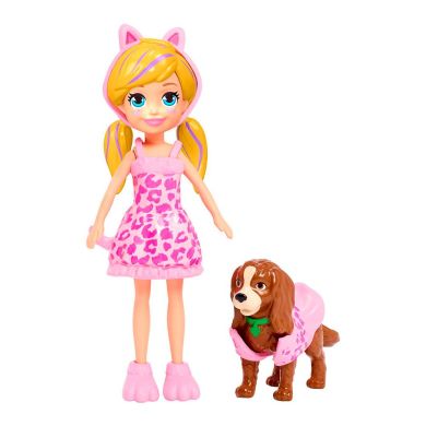 Набор Polly pocket Маленькая модница с питомцем GDM15