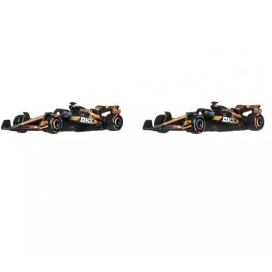 Набор из 2-х коллекционных болидов McLaren Lando Norris и Oscar Piastri Formula 1 Hot Wheels JMM91