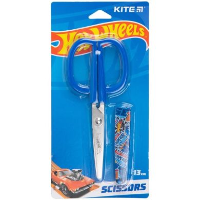 Ножницы детские в футляре, 13см Hot Wheels Kite HW23-124