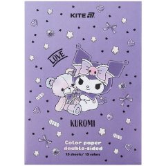 Бумага цветная двусторонняя (15 листов/15 цветов), А4 Hello Kitty-2 HK24-250-2