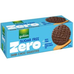 Печиво без цукру GULLON ZERO Digestive Dark Choc, 270г T7200