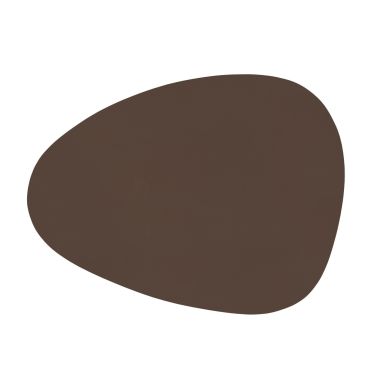Плейсмат для сервірування STONE-TOGO, 43x32см, коричневий ZICZAC ZZ0473BROWN, 43 x 32