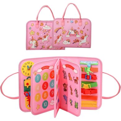Розвиваюча гра для дітей Монтессорі Єдиноріг XIE SHENG TOYS 25023