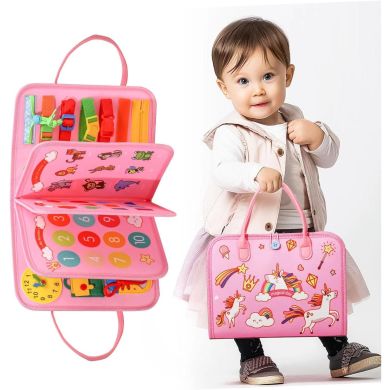 Розвиваюча гра для дітей Монтессорі Єдиноріг XIE SHENG TOYS 25023