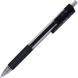 Ручка гелевая, прозрачной корпус, черная BUROMAX BM.8332-02