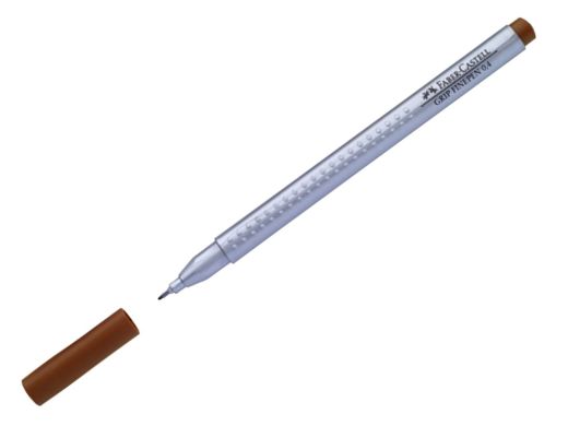 Ручка капиллярная Faber-Castell Grip Finepen 0,4 мм Светлая охра 22576
