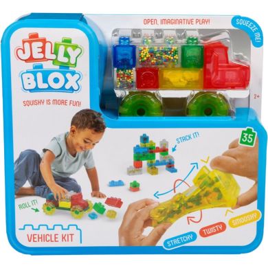 Сенсорный конструктор JELLY BLOX МАШИНКА ВРУМ-ВРУМ! 931694