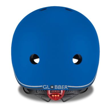 Шолом захисний дитячий GLOBBER EVO LIGHTS, синій, з ліхтариком, 45-51 см XXS/XS 506-100