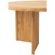 Стол "wood natural" (150x150x75 см) J-LINE 43763